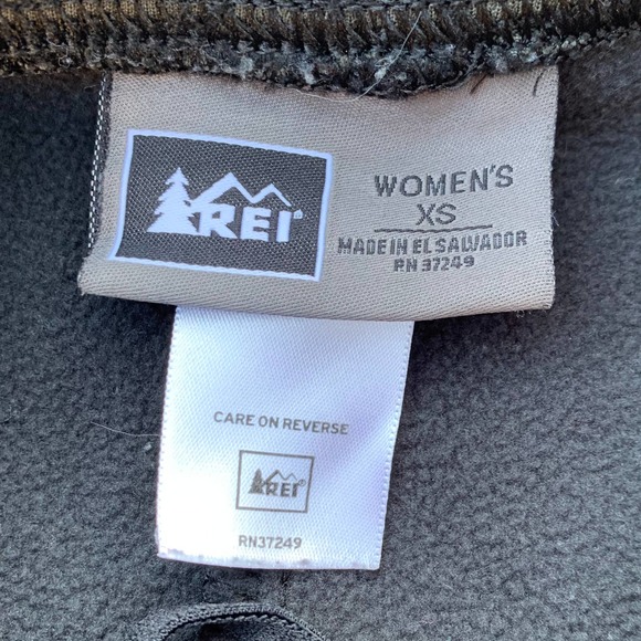 REI Grey Womens Fleece Pants - Picture 3 of 6